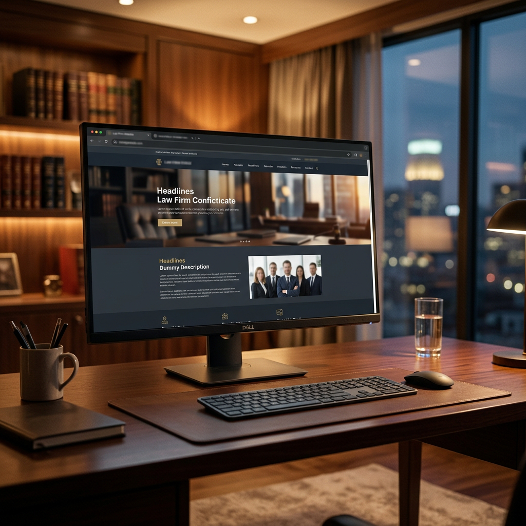 Diseño web para despachos de abogados